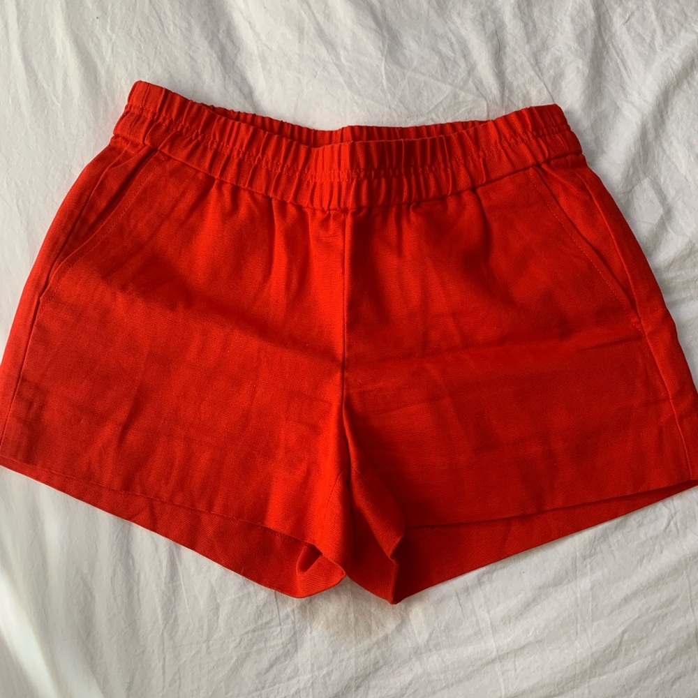 Jcrew thick linen short